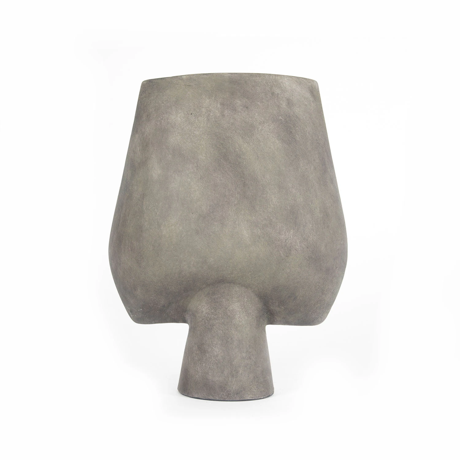 101 Copenhagen Sphere Vase Wide M&oslash;rk Gr&aring; -  Vaser Keramikk Coffee - 211221