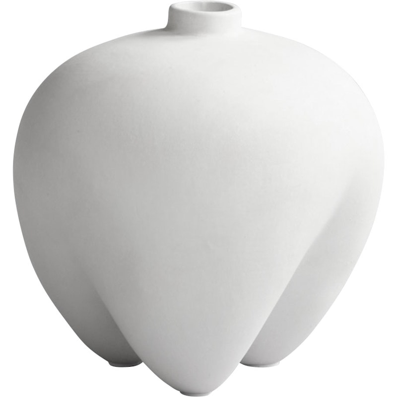 Sumo Petit Vase, Benhvit