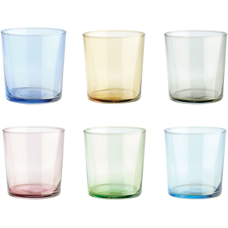 Café Drikkeglass 6 Deler
