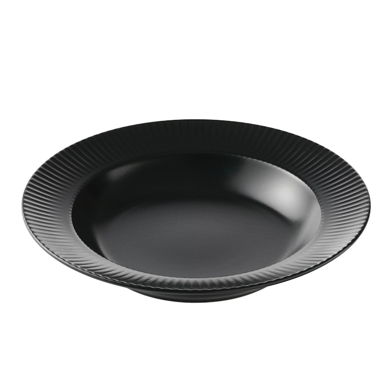 Groovy Dyp Tallerken 23 cm, Sort