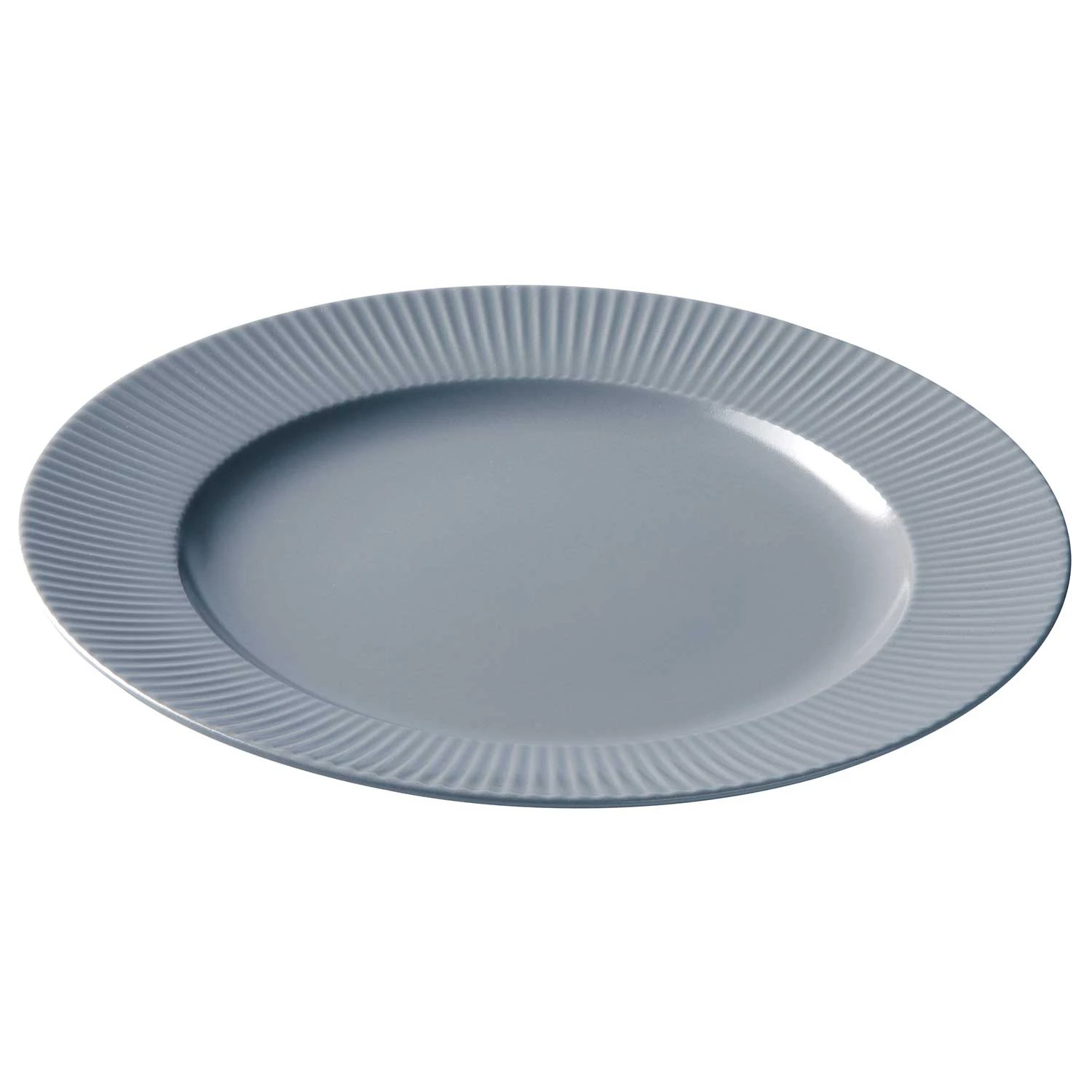 Aida Groovy Middagstallerken 27 Cm  -  Tallerkener Stengods Gr&aring; - 88372