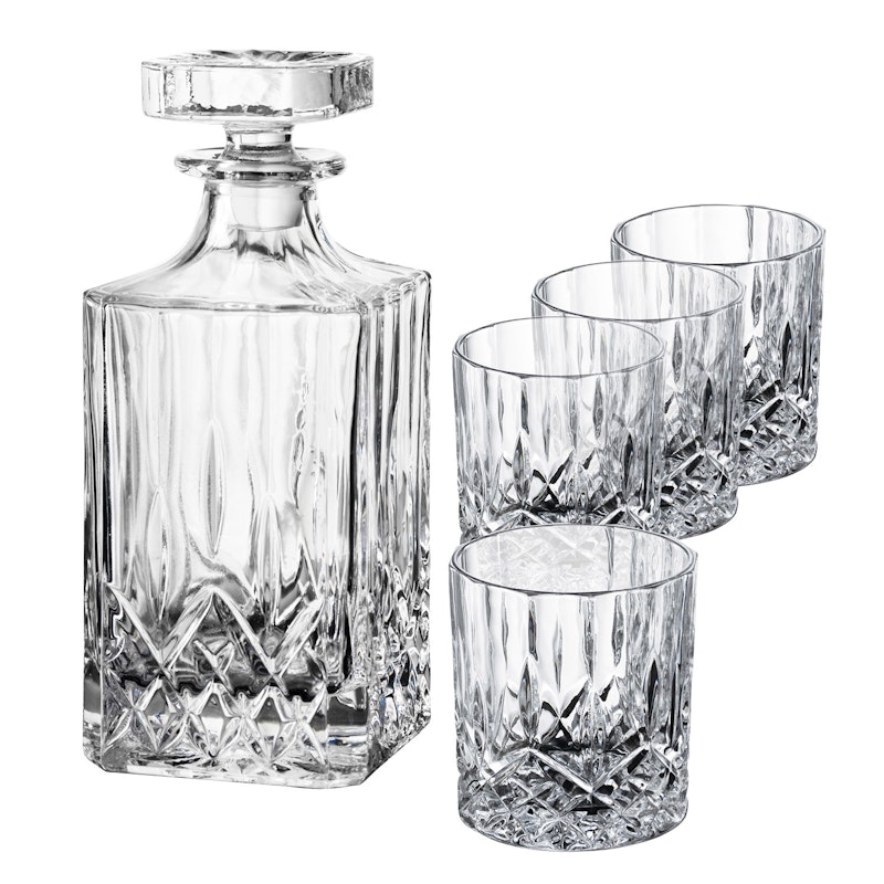 Harvey Karaffelsett, 1 Karaffel & 4 Glass