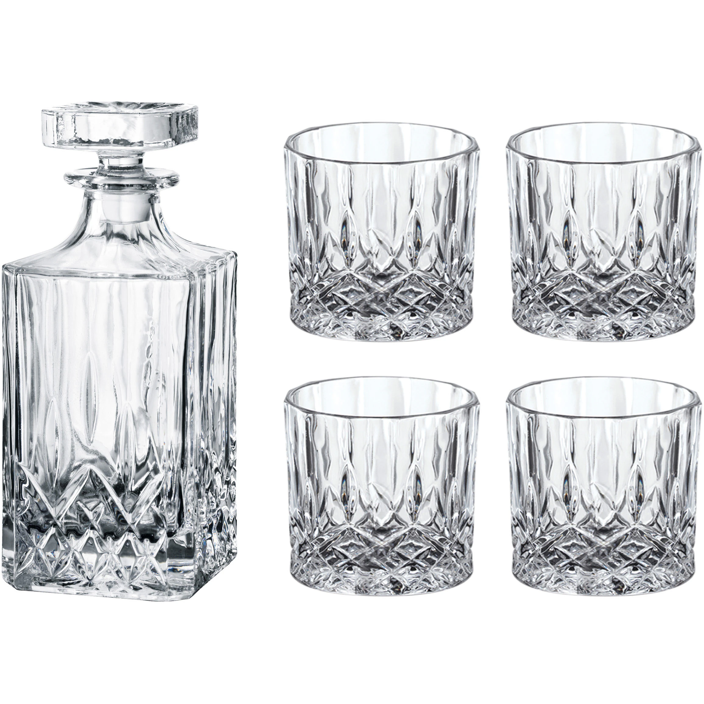 Aida Harvey Whiskysett -  Whiskeyglass & Cognacglass Glass Klar - 80375