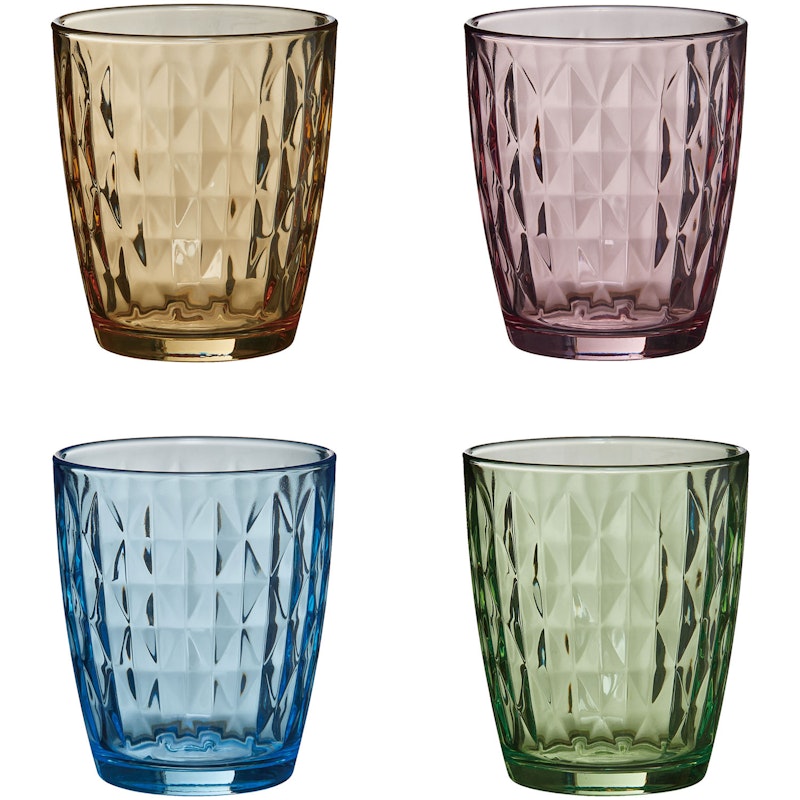 Mosaic Drikkeglass 34 cl, 4-pk