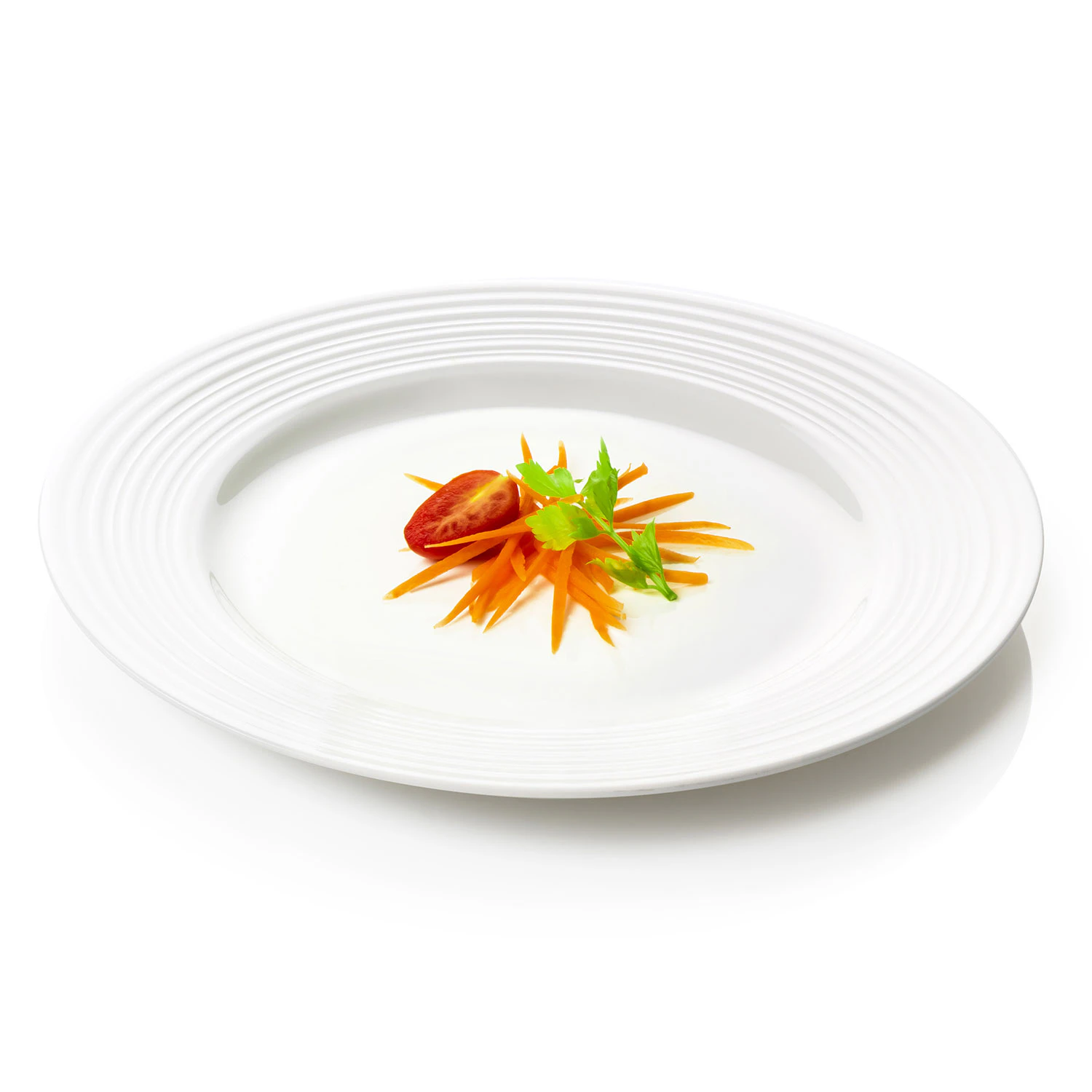 Aida Passion Tallerken 23 Cm 4-pk  -  Tallerkener Porselen Hvit - 19286
