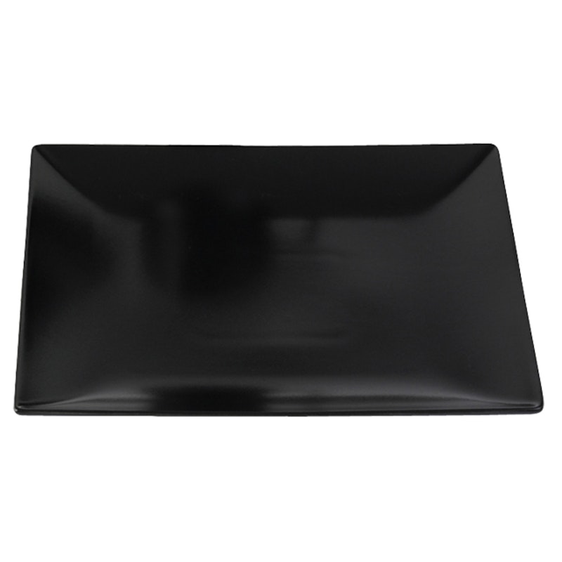 Quadro Tallerken 21x21 cm, Sort