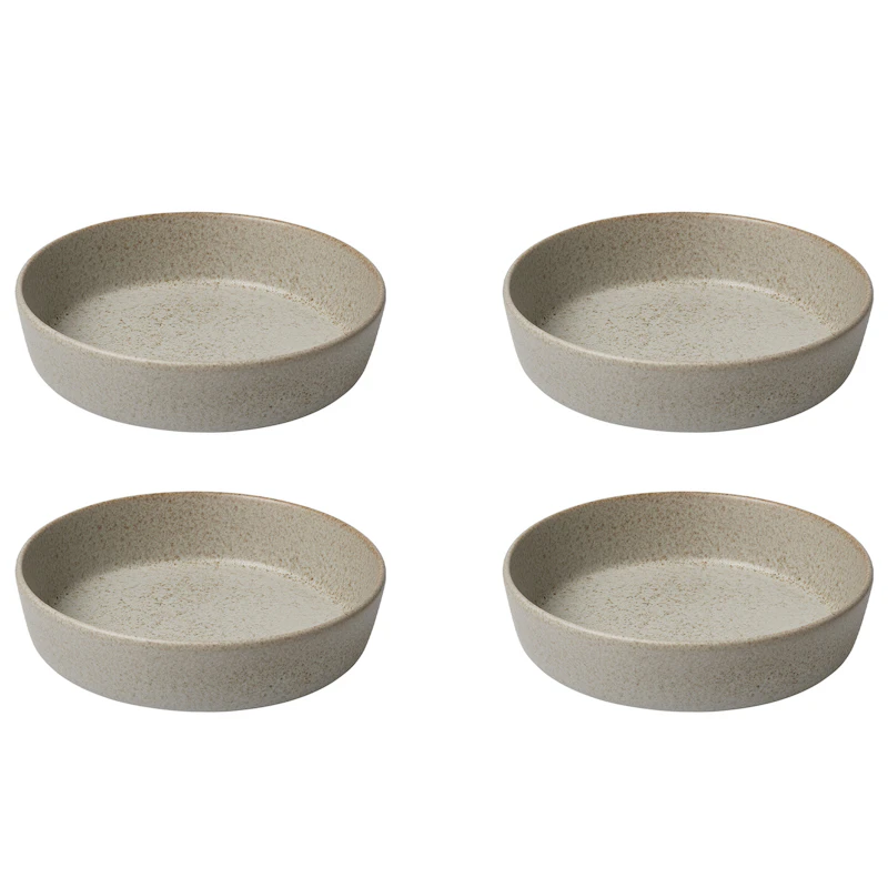 Raw Dyp Tallerken 19,4 cm 4-pk, Sandy Beige