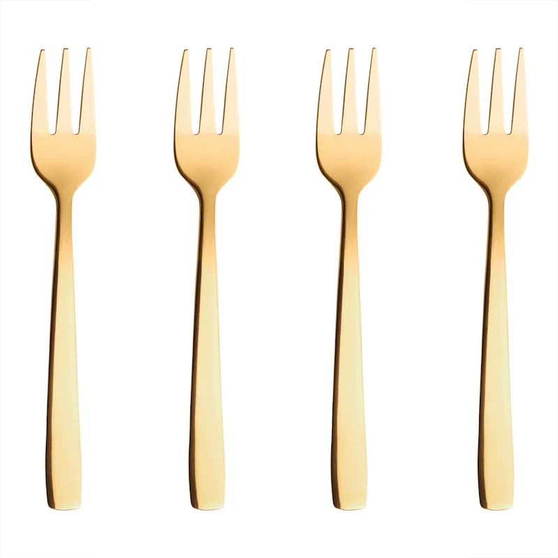 Raw Kakegaffel 4-pk, Gull