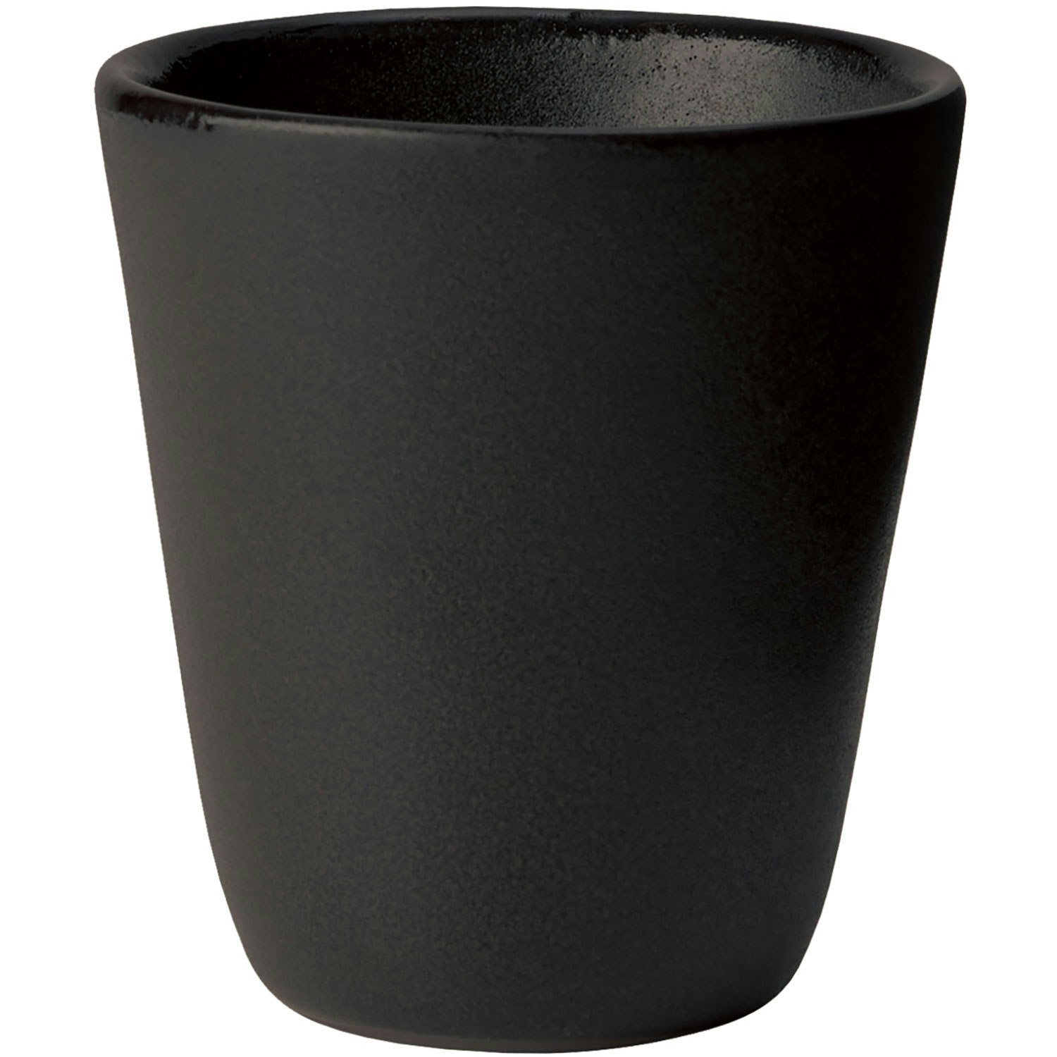 Aida Raw Kopp 25 Cl  -  Kaffekopper Stengods Titanium Black - 14801