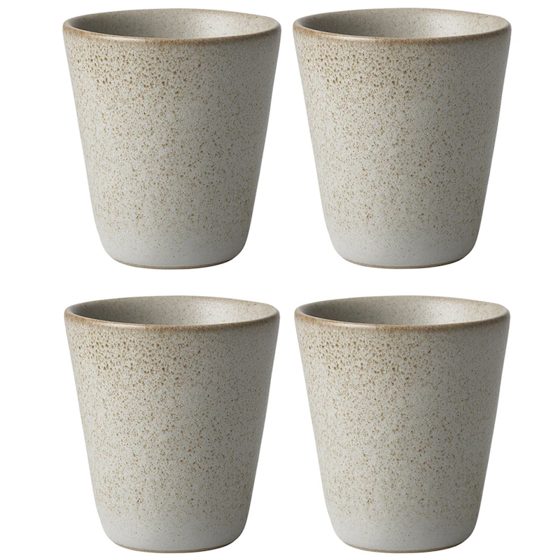 Raw Krus 25 cl 4-pk, Sandy Beige
