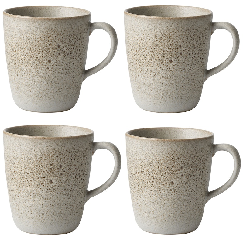 Raw Krus 35 cl 4-pk, Sandy Beige