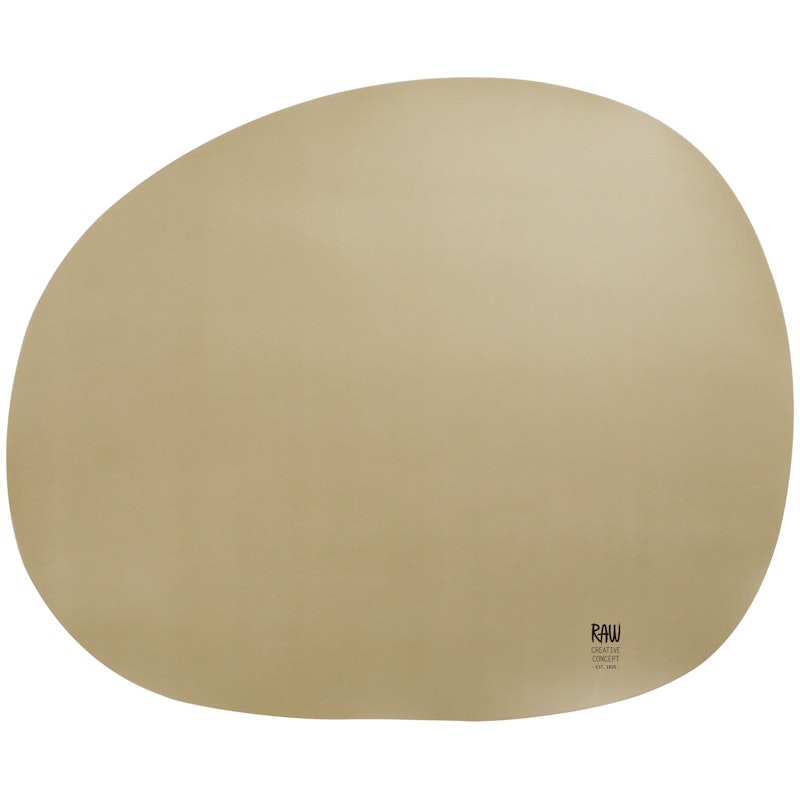 Raw Organic Bordmatte 35x41 cm, Beige