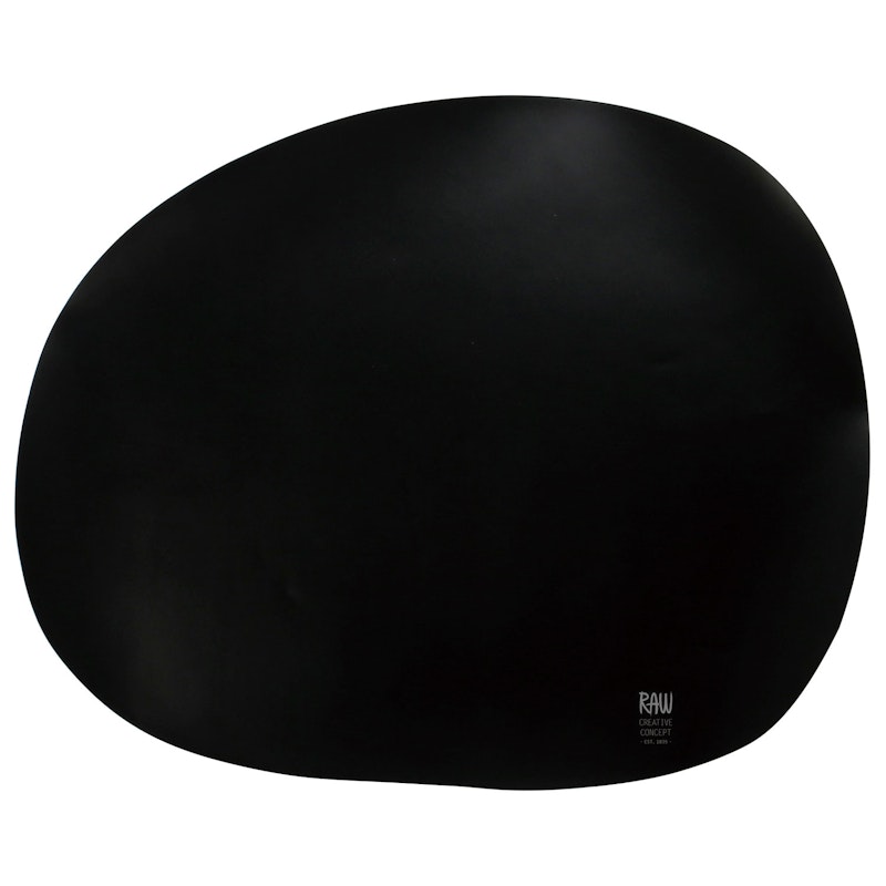 Raw Organic Bordmatte 35x41 cm, Svart
