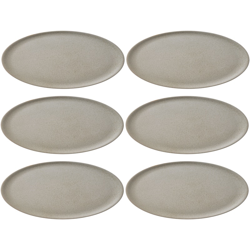 RAW Middagstallerken 28 cm 6-pk, Sandy Beige