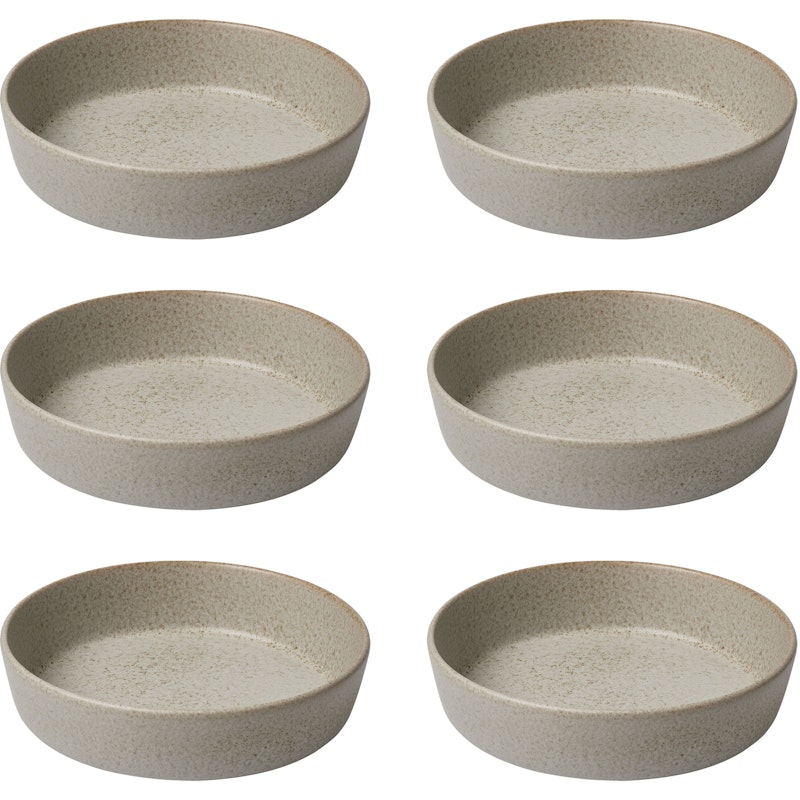 RAW Suppetallerken 19,4 cm 6-pk, Sandy Beige