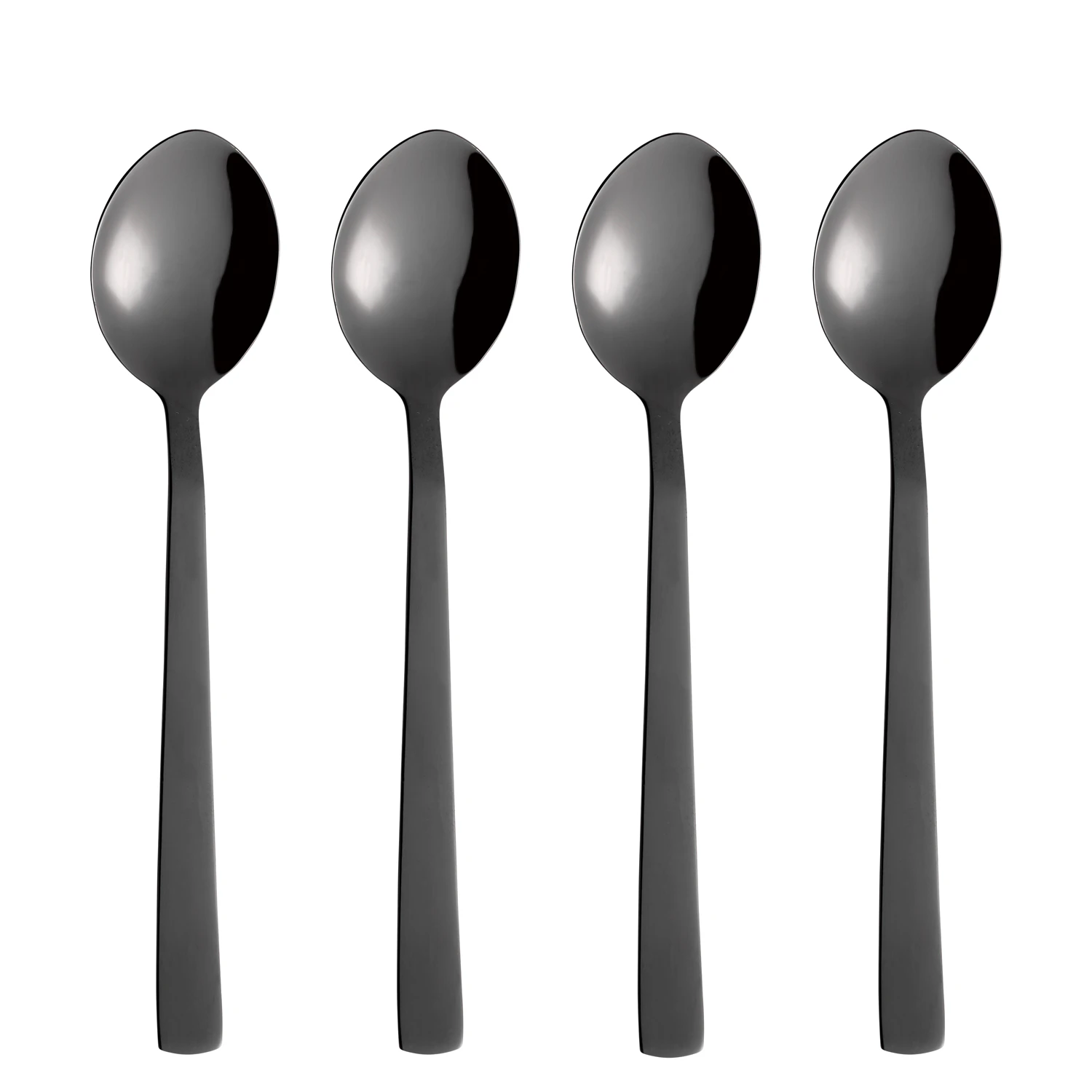 Raw Skje 4-pk, Svart fra Aida | RoyalDesign.no