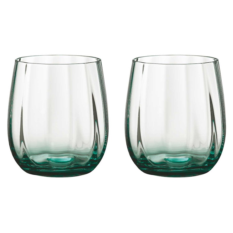 SØHOLM Sonja Drikkeglass, 2-pk, Grønn