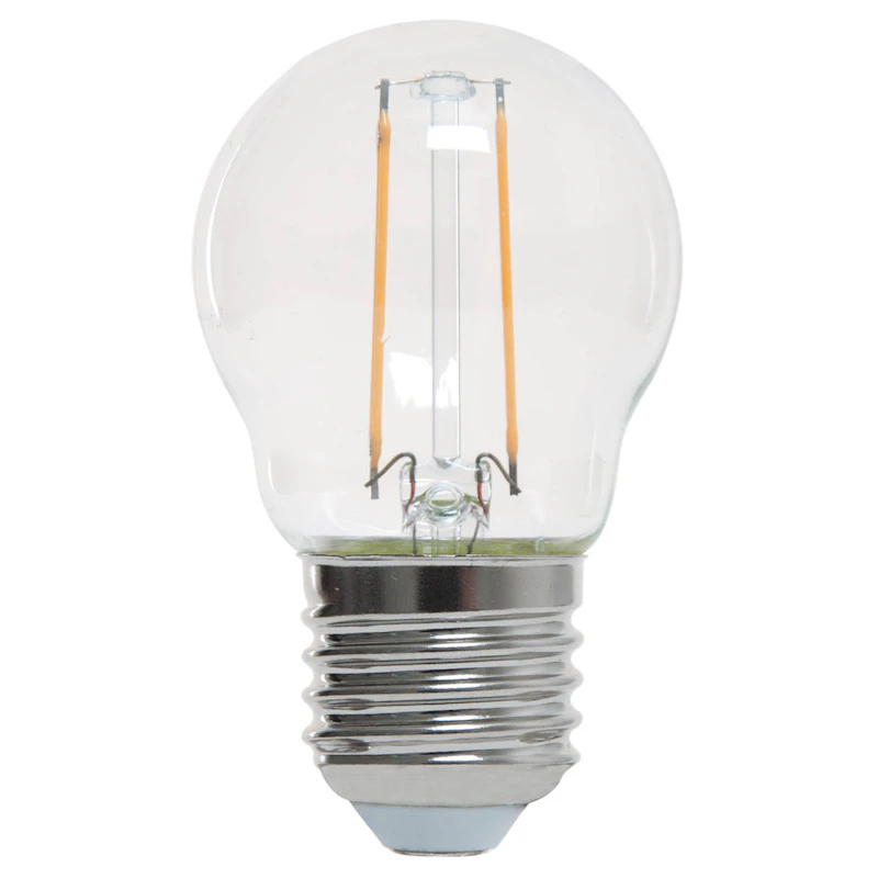 Filament LED E27 2700K 250lm 2,5W Ball Lamp
