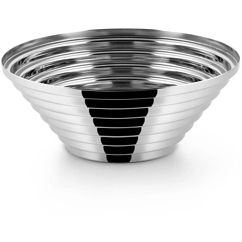 Alessi Maya Kurv Rund 25 Cm -  Fruktsk&aring;ler Rustfritt st&aring;l - 7320/25