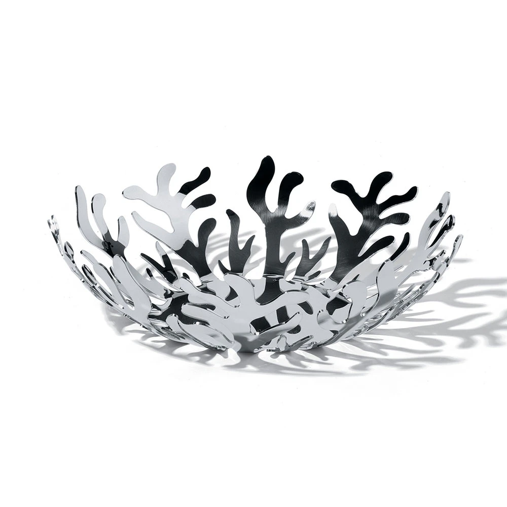 Alessi Mediterraneo Fruktkurv -  Serveringssk&aring;ler Rustfritt St&aring;l - ESI01/25