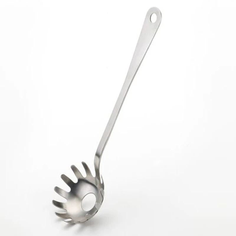 Spagettisleiv, Blankt Stål