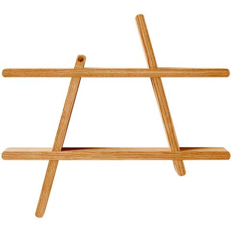 A-Shelf Vegghylle M, Oljet Eik