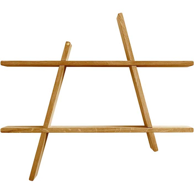 A-Shelf Vegghylle L, Oljet Eik