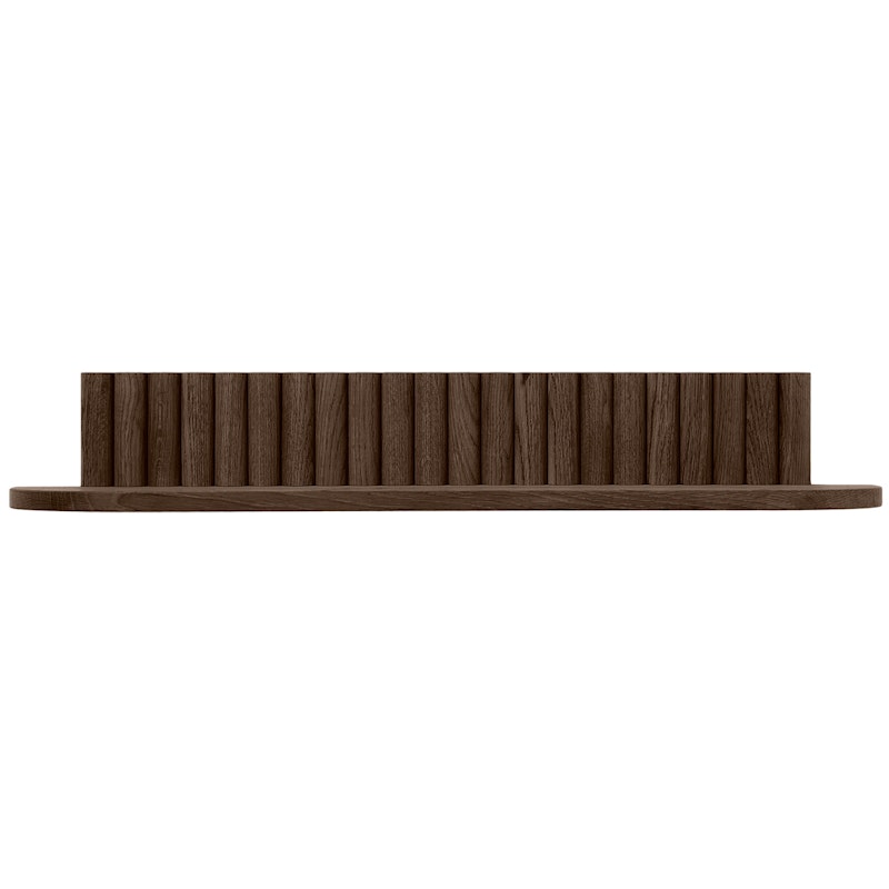 Pillar Vegghylle 78 cm, Røkt Eik