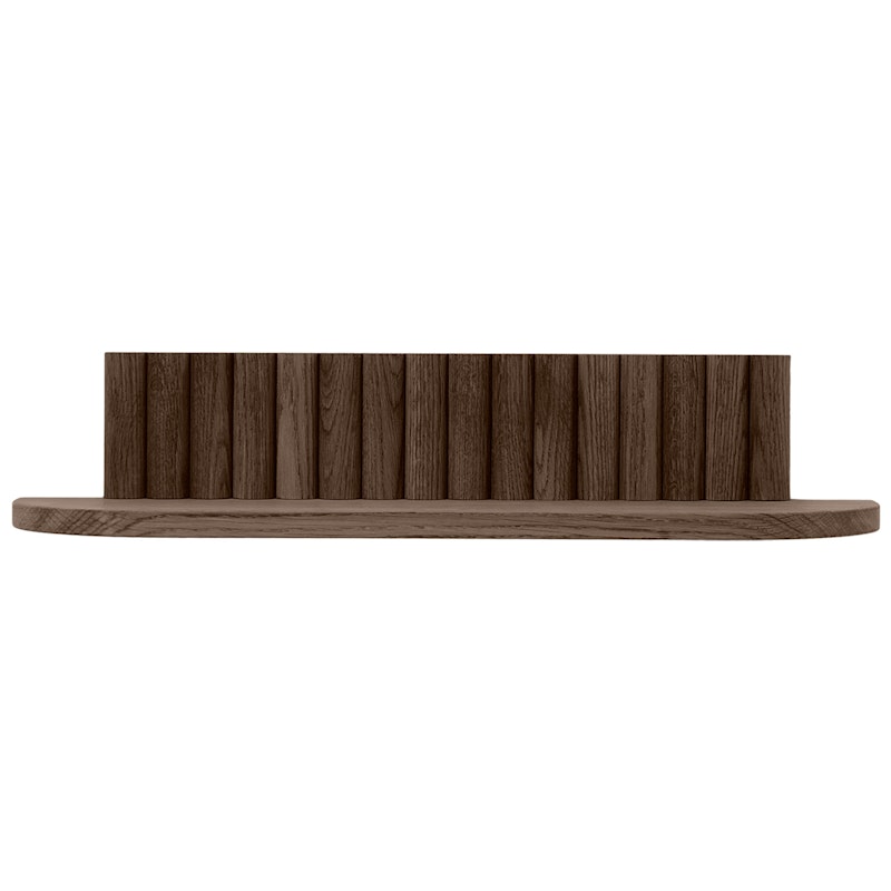 Pillar Vegghylle 60 cm, Røkt Eik