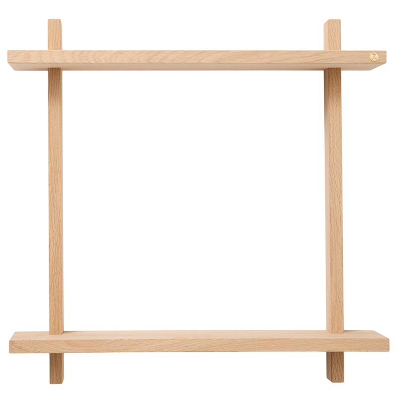 Treat Vegghylle Dobbel 60x60 cm, Eik