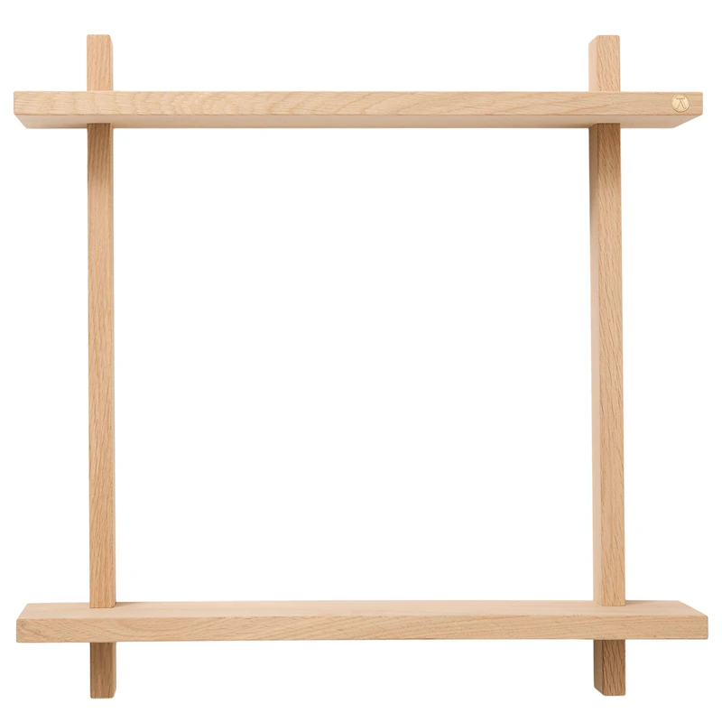 Treat Vegghylle Dobbel 50x50 cm, Eik