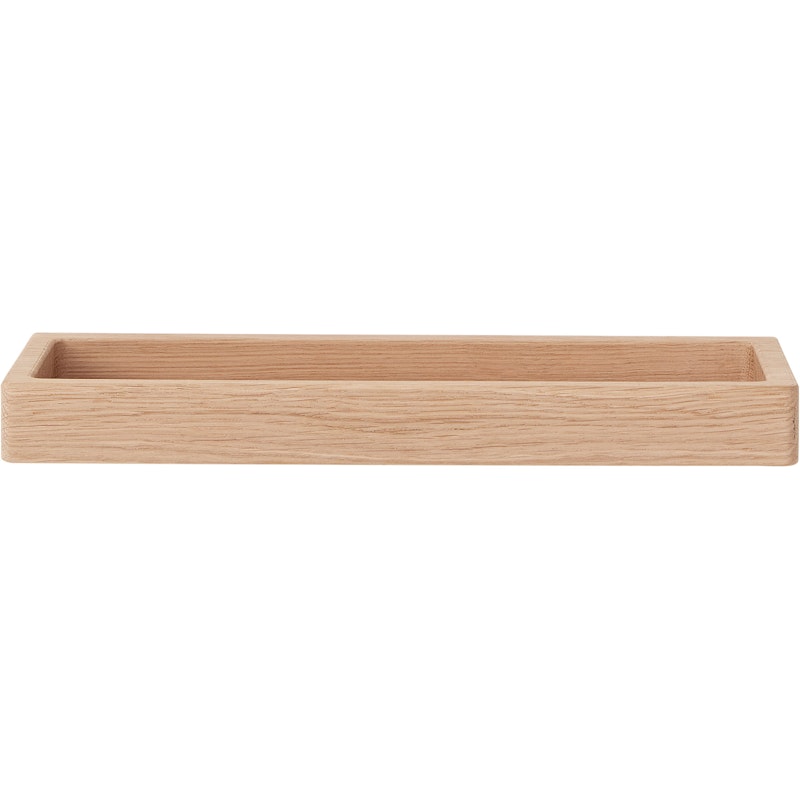 Vegghylle 10 Eik, 32x12 cm