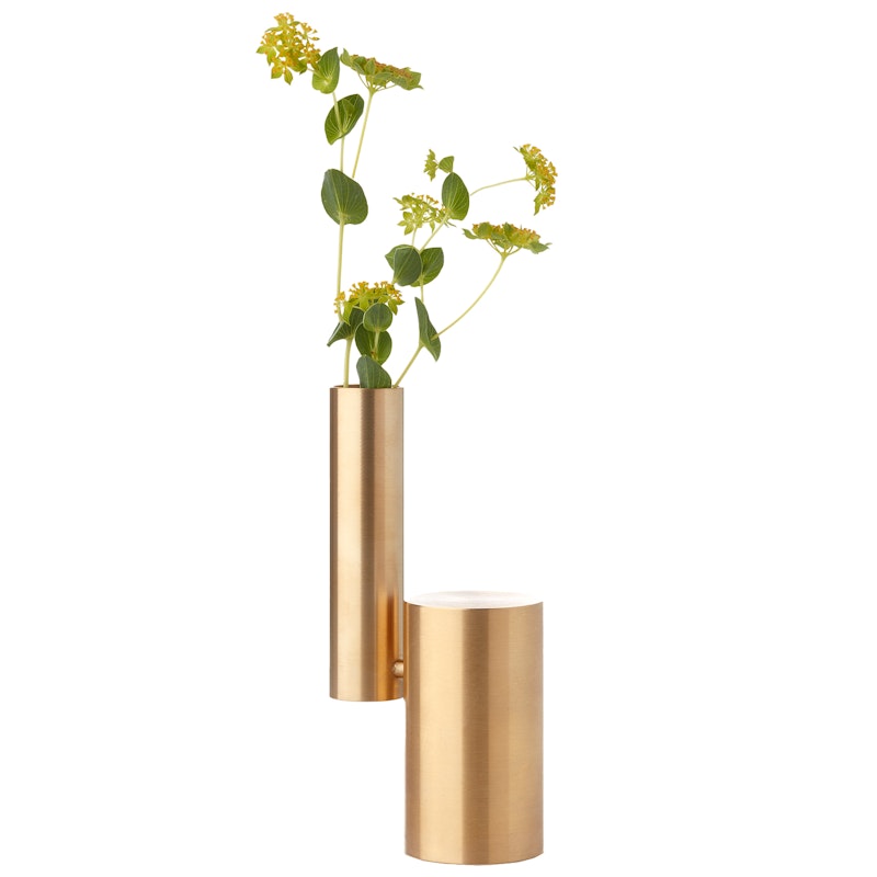 Balance Lysestake / Vase, Messing