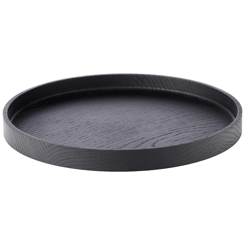 Luna Brett 28 cm, Sortbeiset Eik