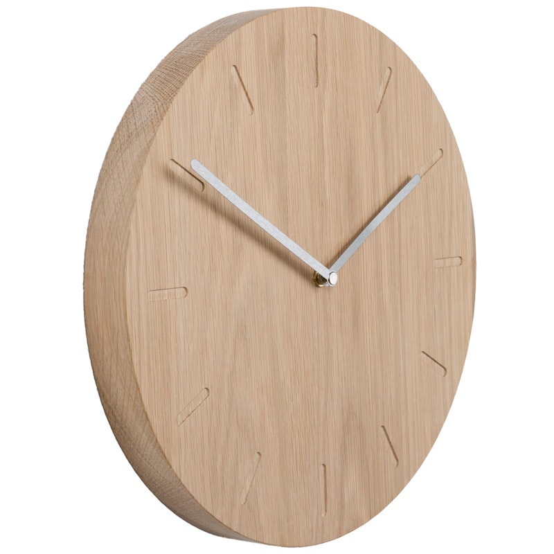 Watch:Out Veggklokke, Eik / Steel