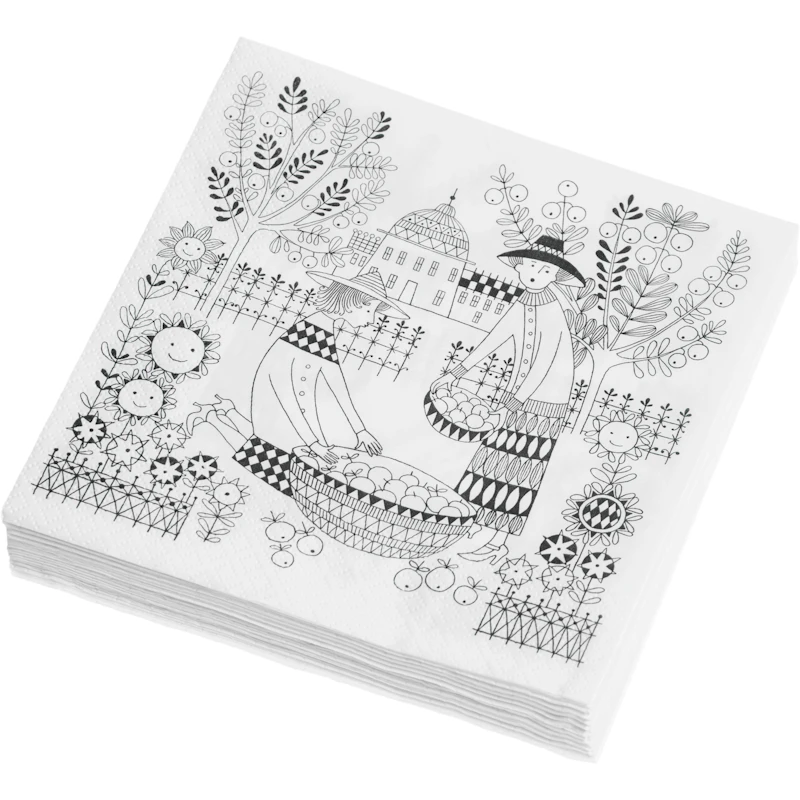 Emilia Serviett 33x33 cm 20-pk