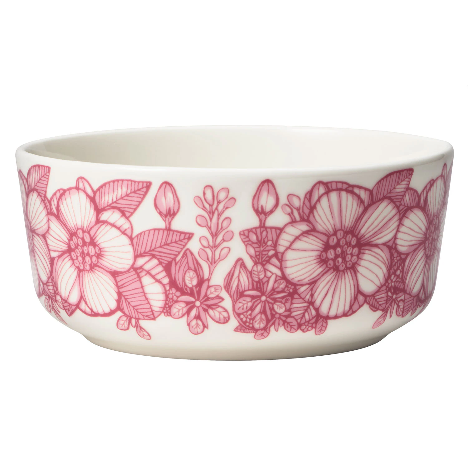 Arabia Huvila Bowl 13 Cm -  Serveringssk&aring;ler Porselen Hvit - 1027476