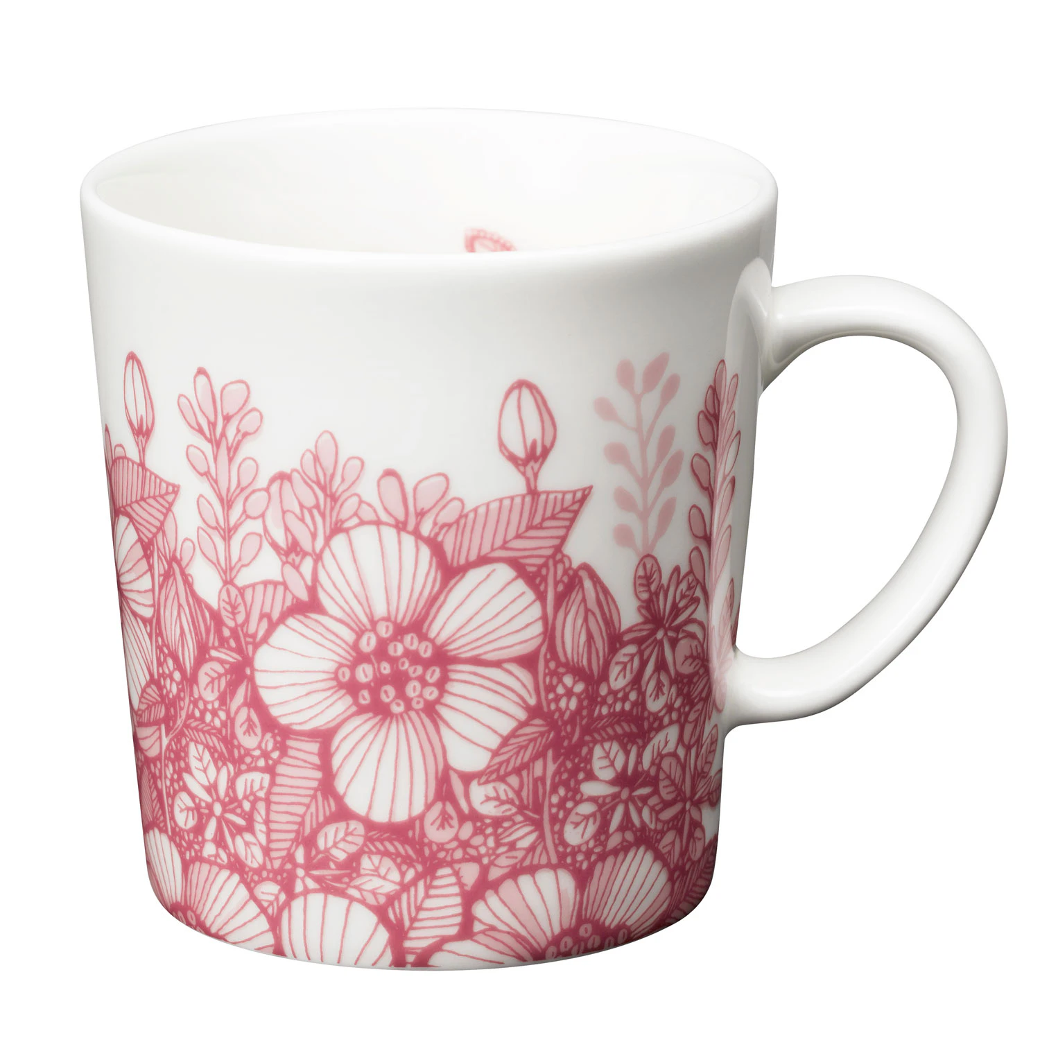 Arabia Huvila Mug 30 Cl -  Kaffekopper Porselen Rosa - 1027475