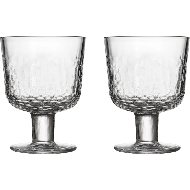 Mainio stemmed glass 30cl clear 2-pack
