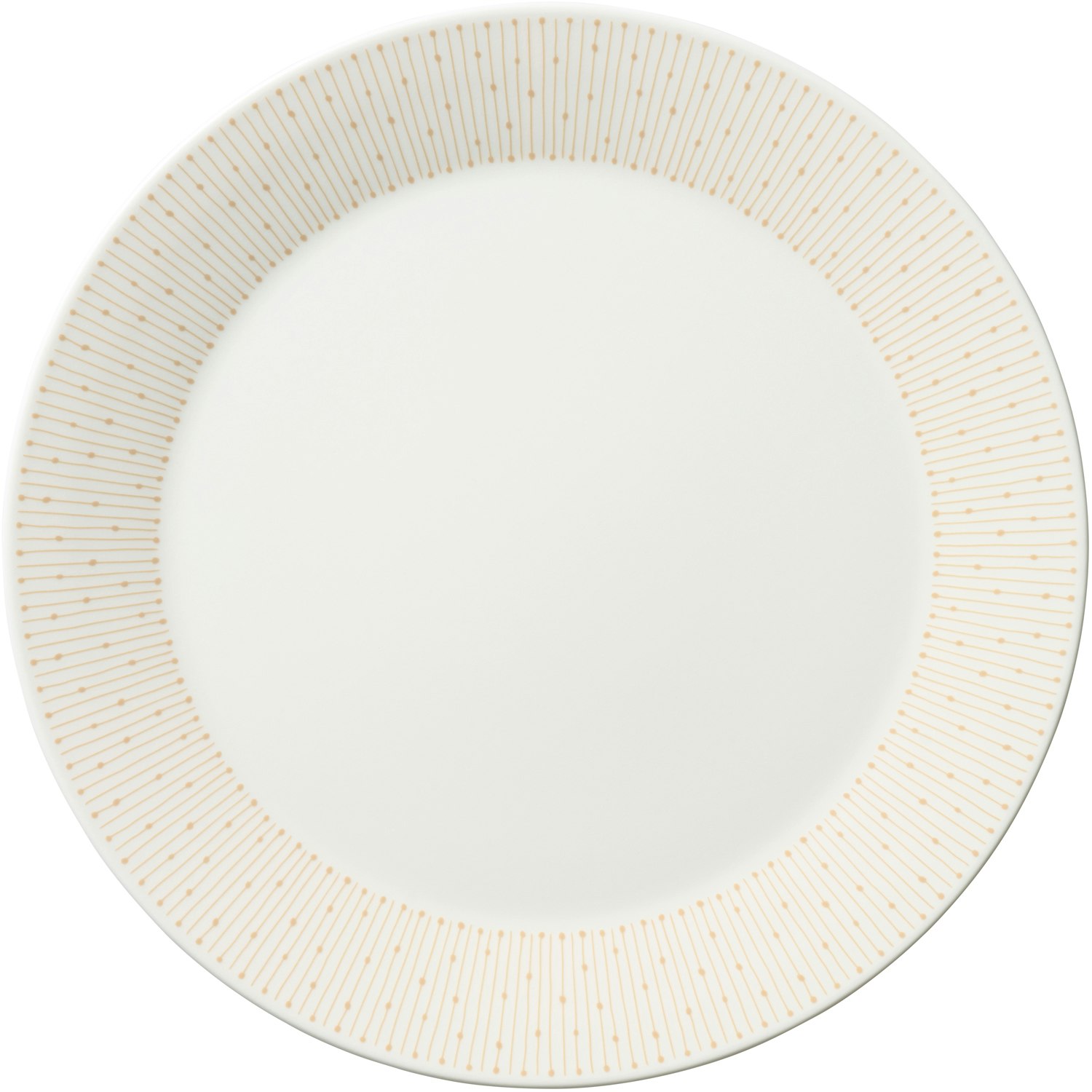 Arabia Mainio Sarastus Tallerken 25 Cm  -  Asjetter Porselen Beige - 1069228