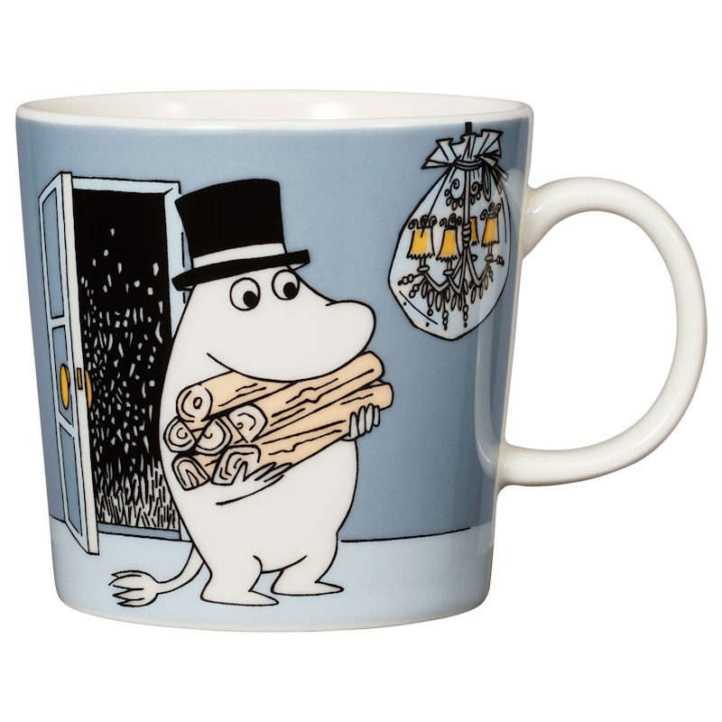 Moomin Krus 30 cl, Moominpappa Grå