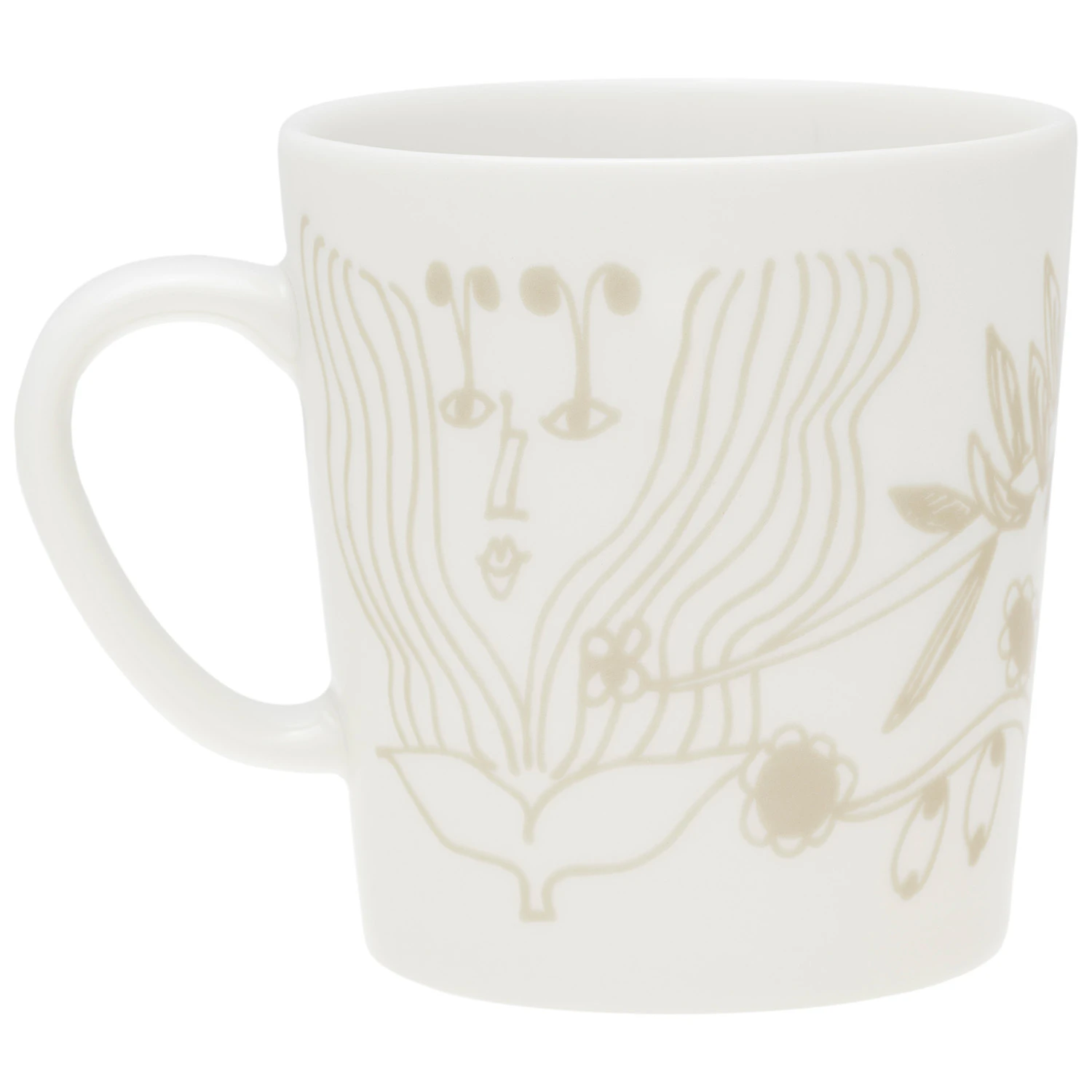 Arabia Puutarhurit Krus 30 Cl  -  Kaffekopper Vitroporcelain Beige - 1077653
