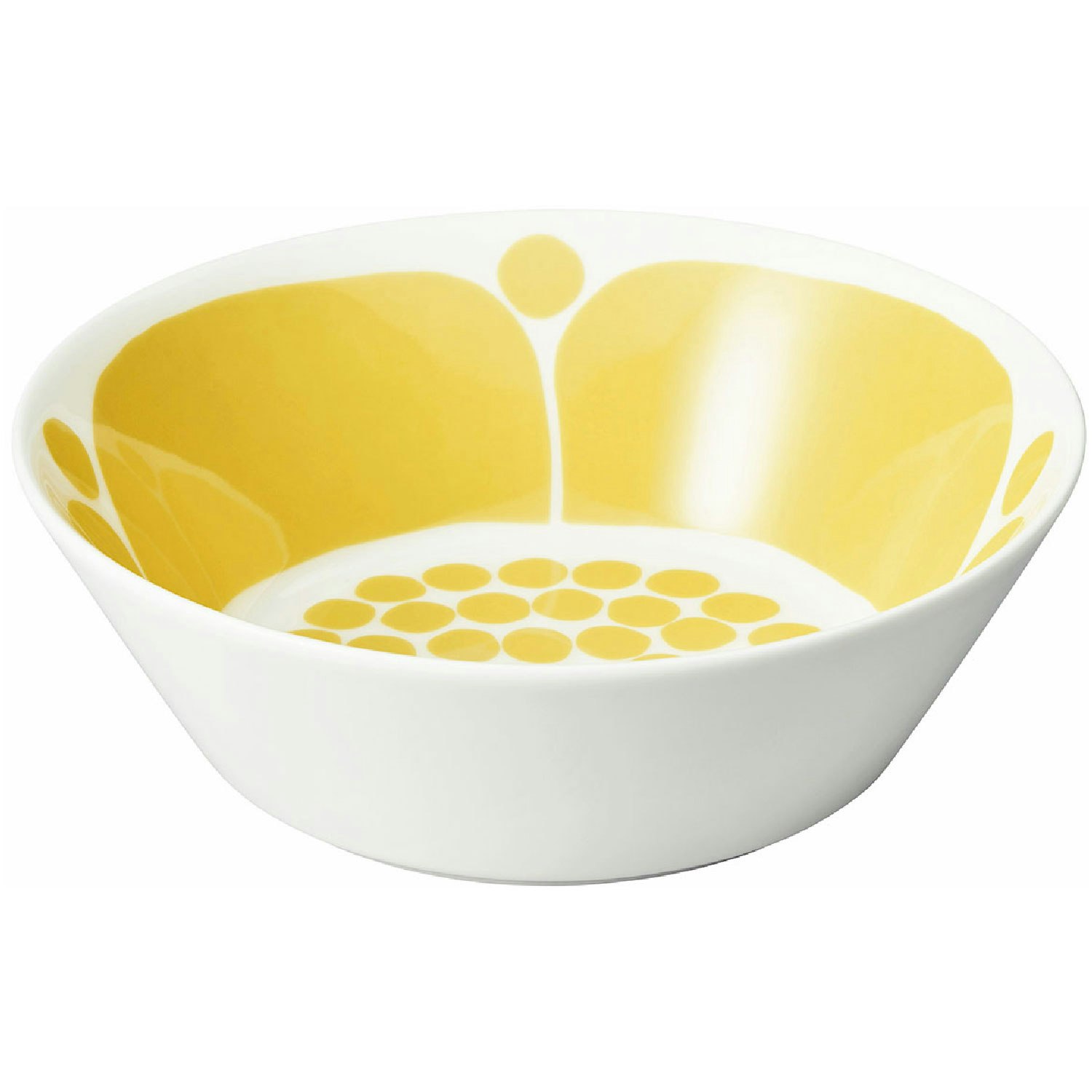 Arabia Sunnuntai Deep Plate 17 Cm -  Dype tallerkener Porselen Gul - 1028203