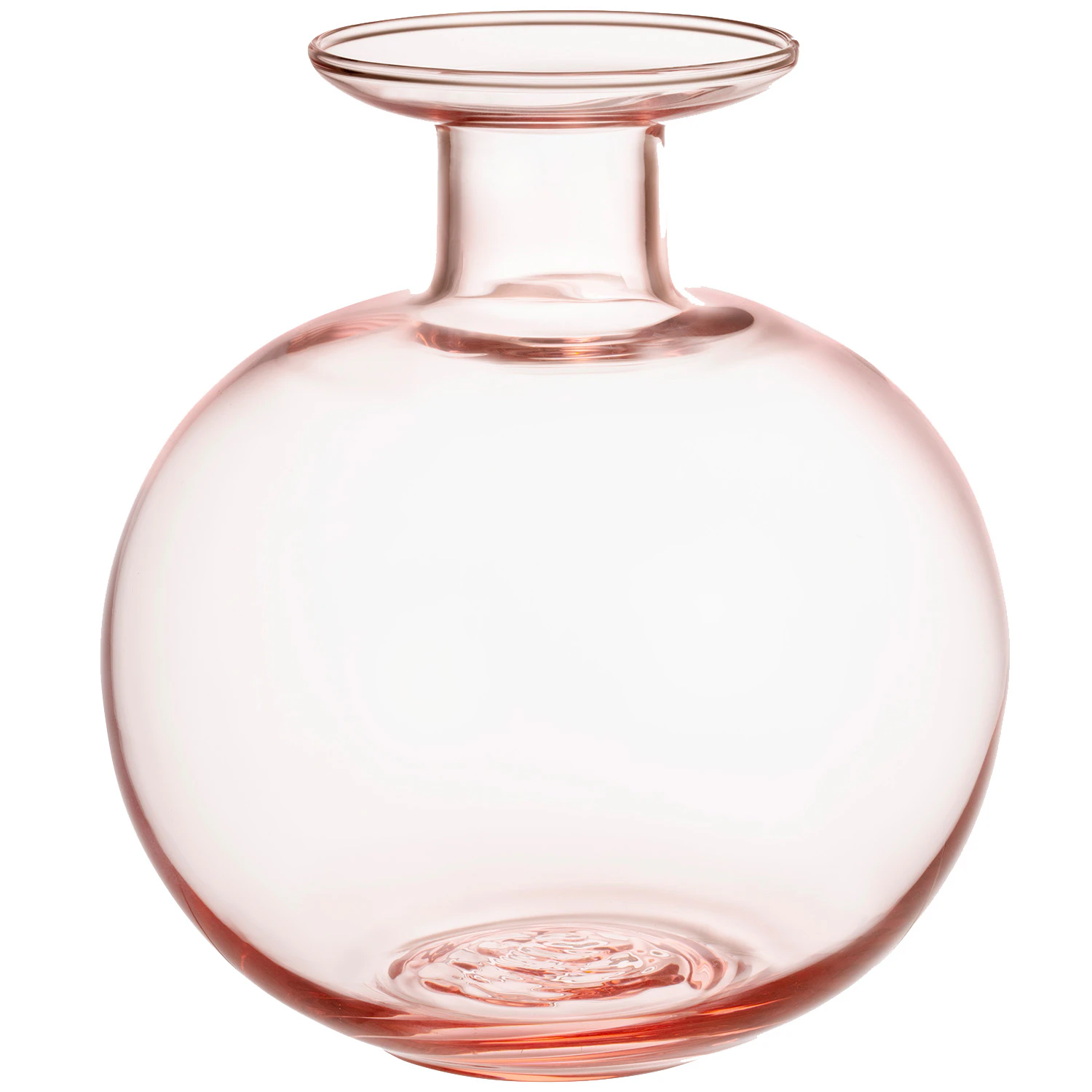 Arabia Vuokko Vase H18 Cm  -  Vaser Glass Rosa - 1078146