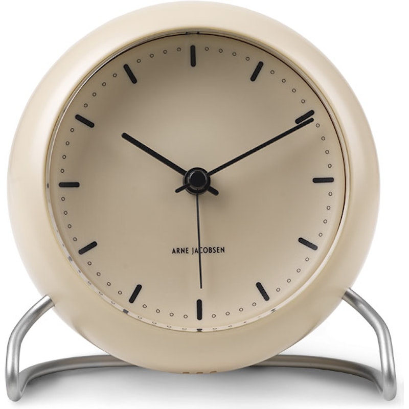 City Hall Bordklokke, Sandy Beige