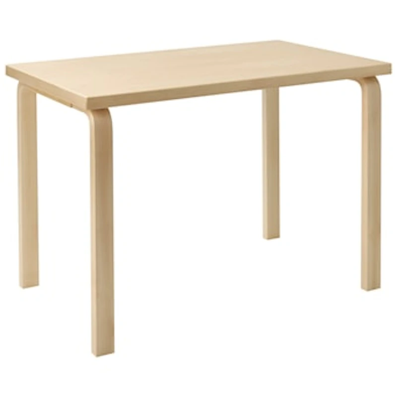 Aalto 80B Bord Rektangulær 60x100 cm, Bjørk