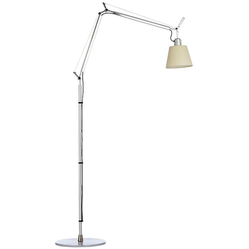 Tolomeo Basculante Gulvlampe, Parchment