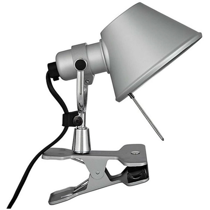 Tolomeo Micro Pinza Clamp Spotlight, Aluminum