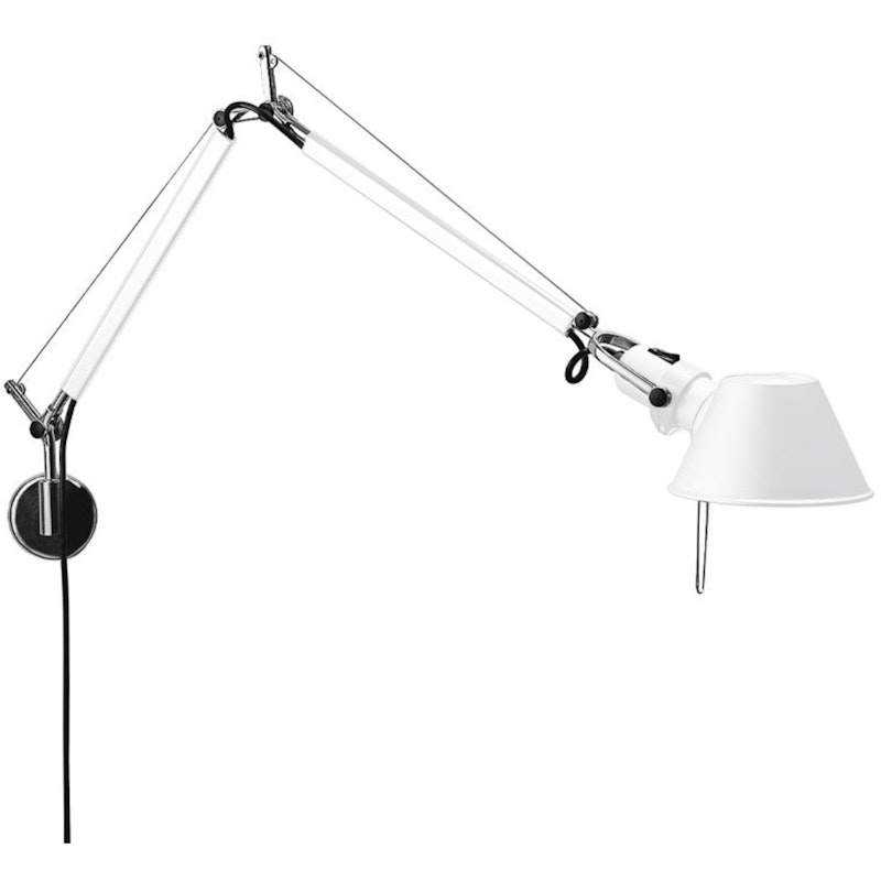 Tolomeo Mini Wall Lamp Vegglampe, Hvit