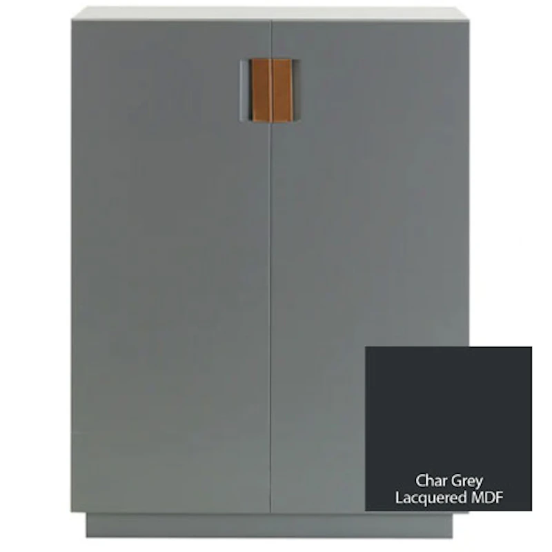 Frame 80 High Cabinet, Char Grey